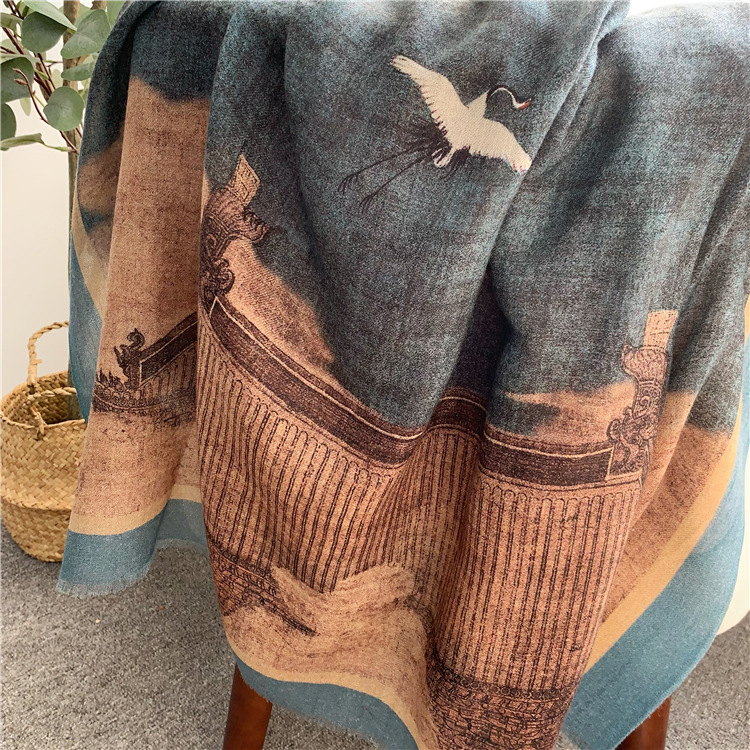 Warm Winter Clothing - Czysty kaszmir frędzle szale ukradły kobiety