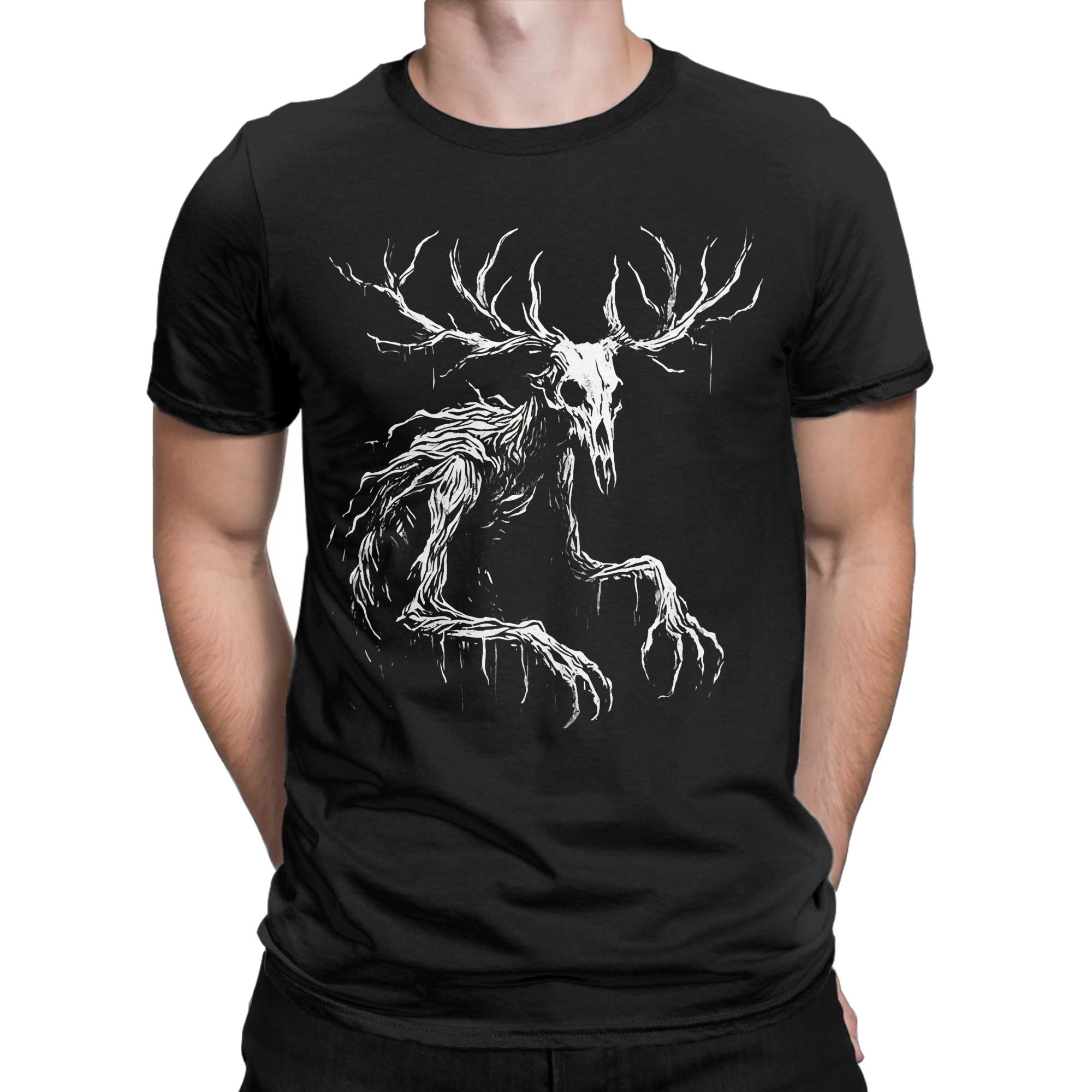 Winter Clothing Gift Ideas - Koszulka Wendigo - Zimowy Koszmar Męska