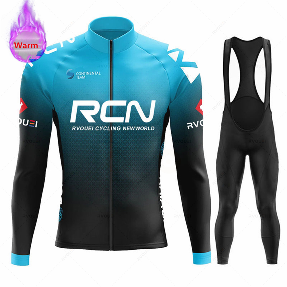 Winter Clothing Men Sale - Zimowy zestaw kolarski z polaru termicznego