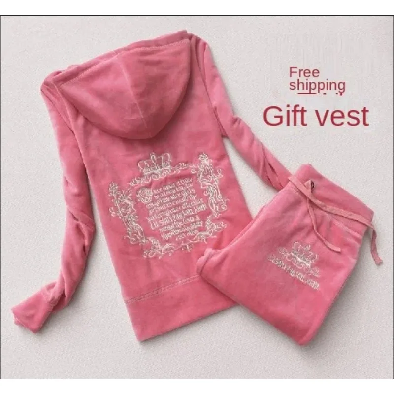 Y2K Winter Clothing - Dres JC damski aksamitny damski welurowy