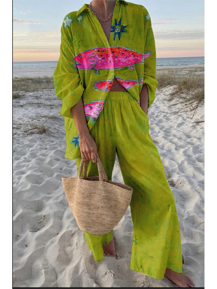 Winter Clothing Girls - Damski zestaw w stylu boho z