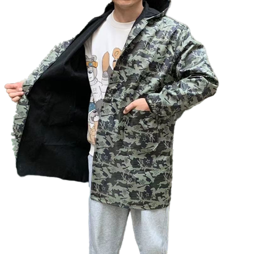 Winter Clothing Usa - Zimowy, ocieplany polarem, wodoodporny, pyłoszczelny fartuch