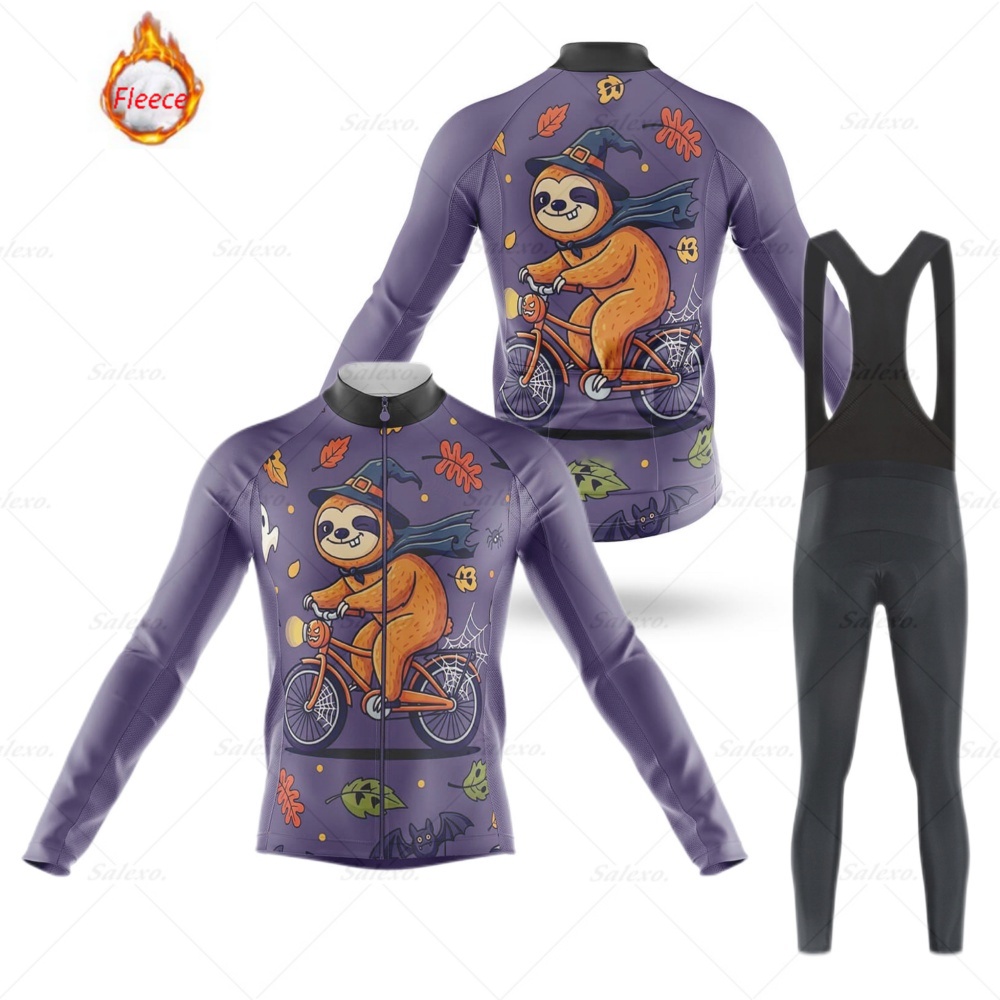 Winter Clothing Men Sale - Męska koszulka kolarska zimowa z polaru
