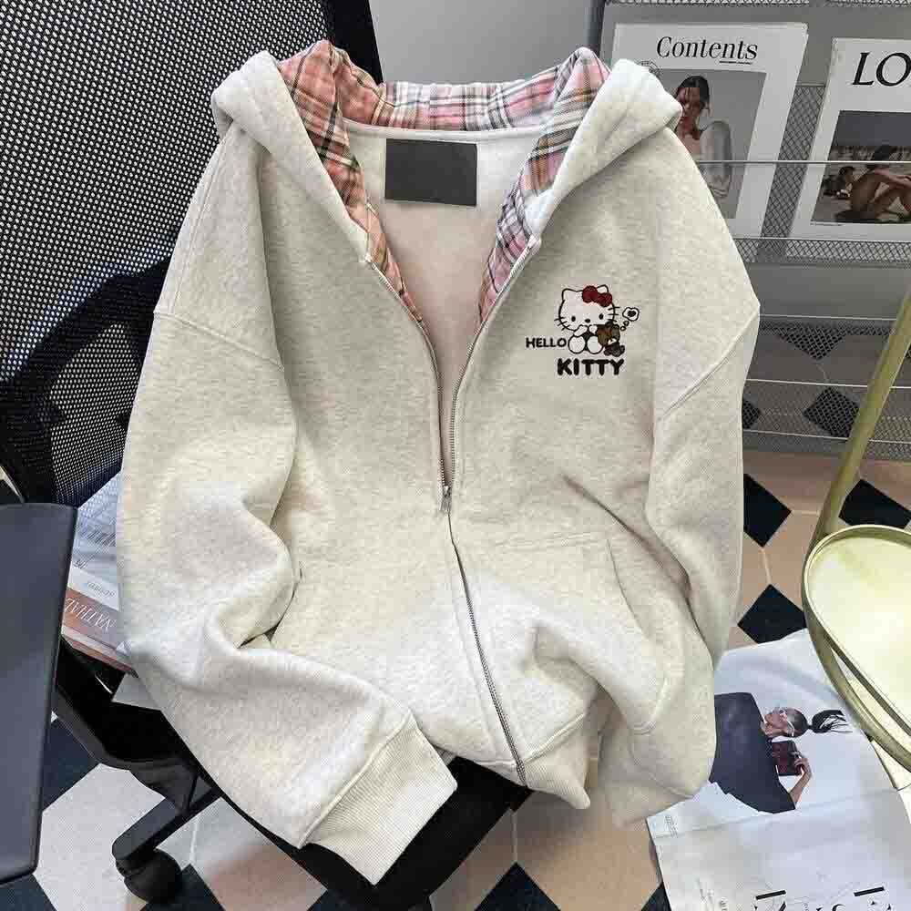 Winter Clothing Essentials - Damska bluza z kapturem Hello Kitty,