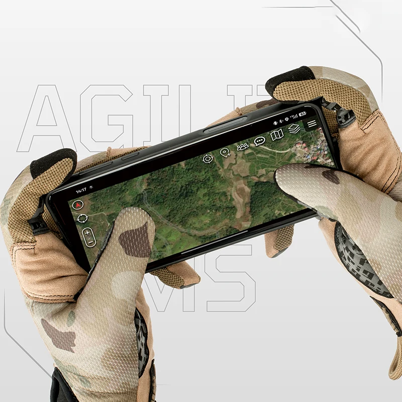 Knit Glove Touch Screen - Lekkie taktyczne rękawice strzeleckie w stylu