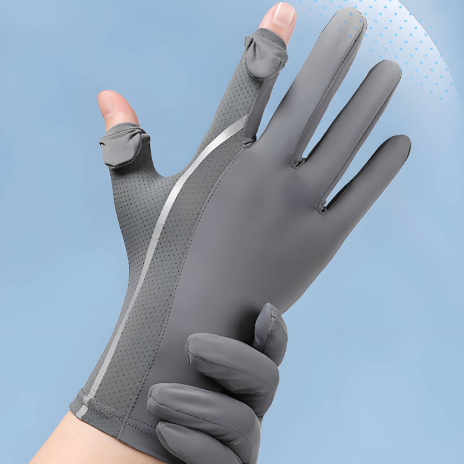 Knit Glove Touch Screen - Rękawice z pełnymi palcami, elastyczne rękawice