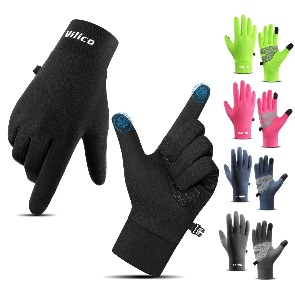 Knit Glove Touch Screen - Zimowe ciepłe dzianinowe rękawiczki do biegania
