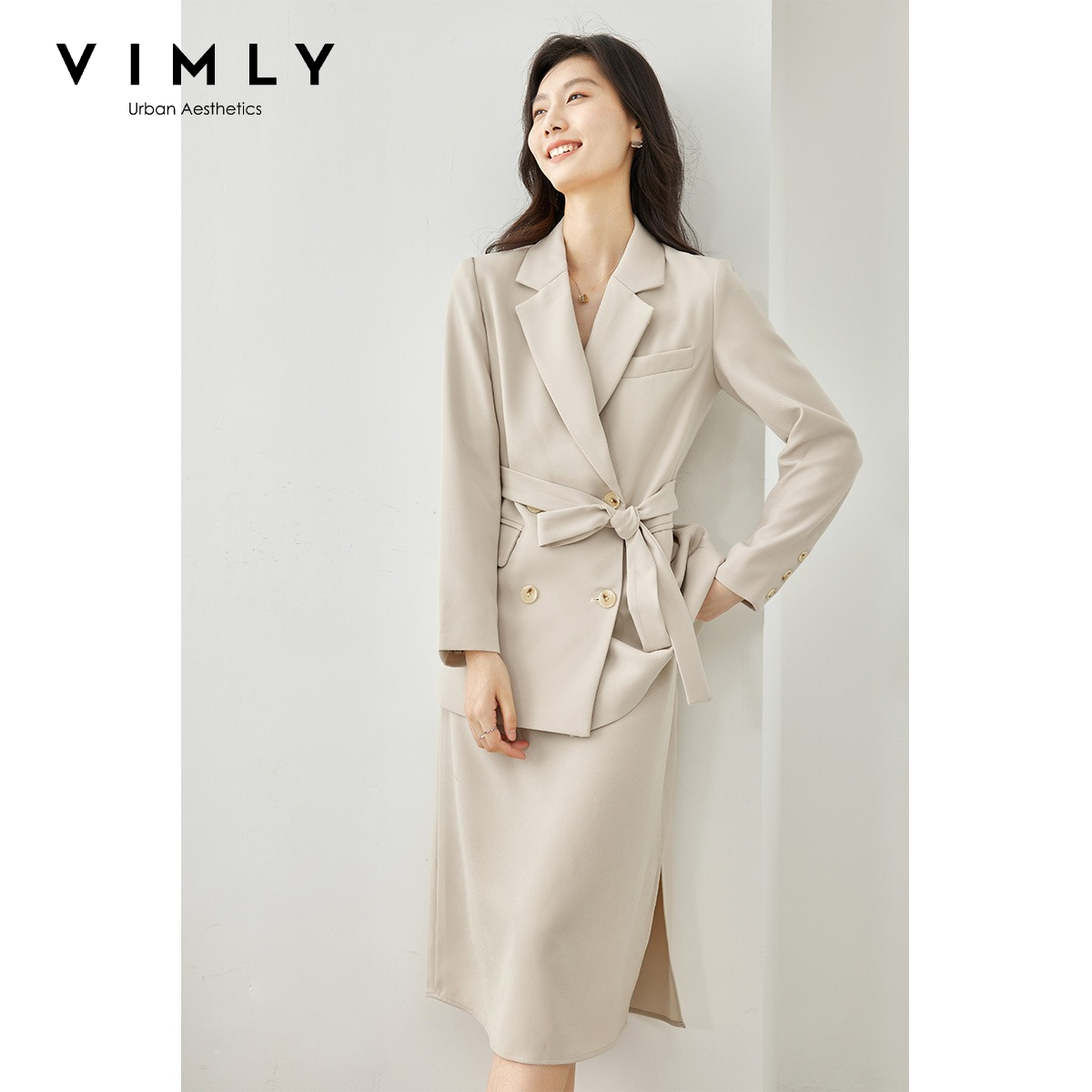 Winter Clothing Ladies - VIMLY Damski Zestaw Dwuczęściowy Jesień 2026: