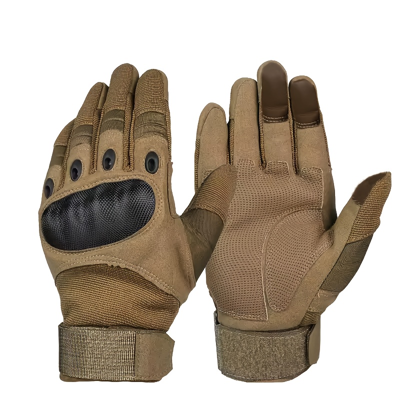Knit Glove Touch Screen - Nowe męskie rękawice taktyczne z pełnymi