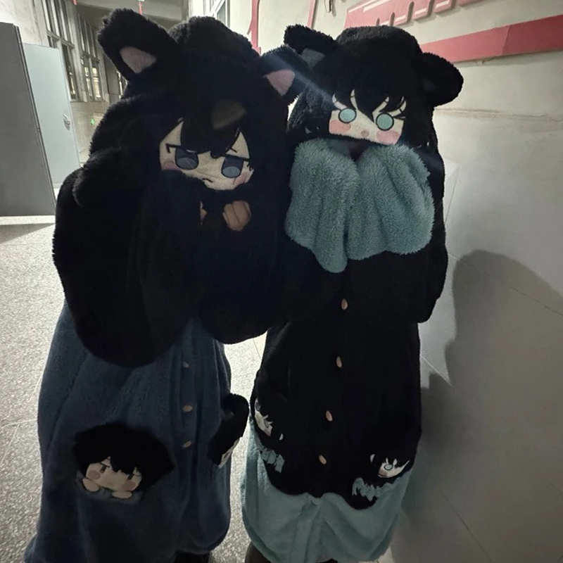 Winter Clothing Girls - Piżama zimowa Y2K New Tokitou Muichiro,