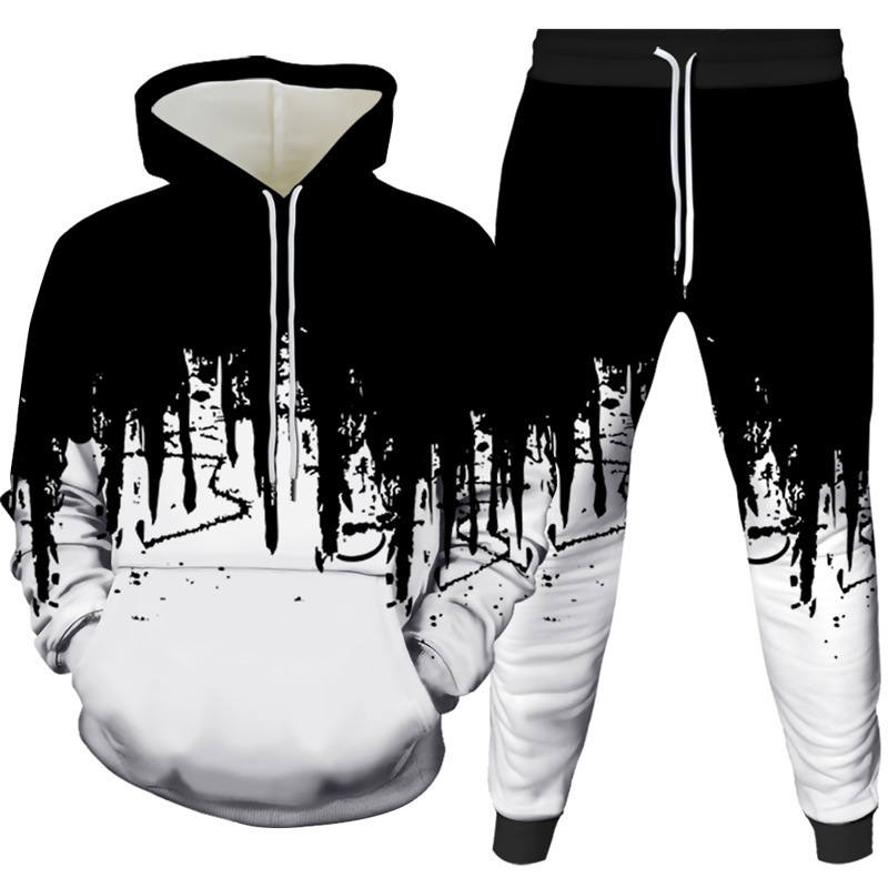 Winter Clothing Usa - Zestawy męskie: bluza z kapturem i