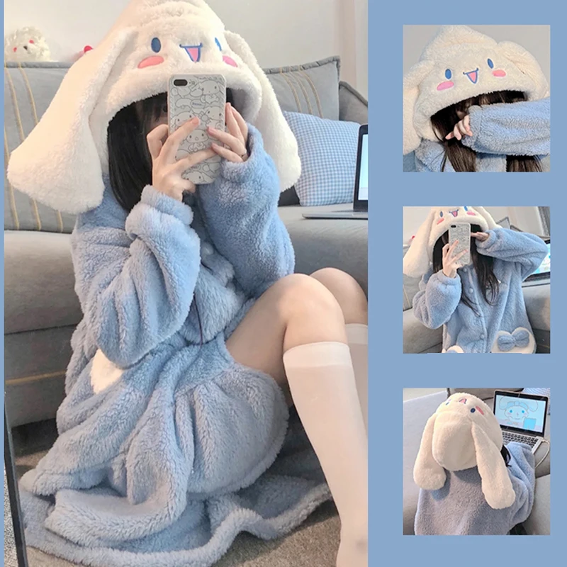 Winter Clothing Girls - 2 szt. Pluszowy zestaw piżamowy Hello