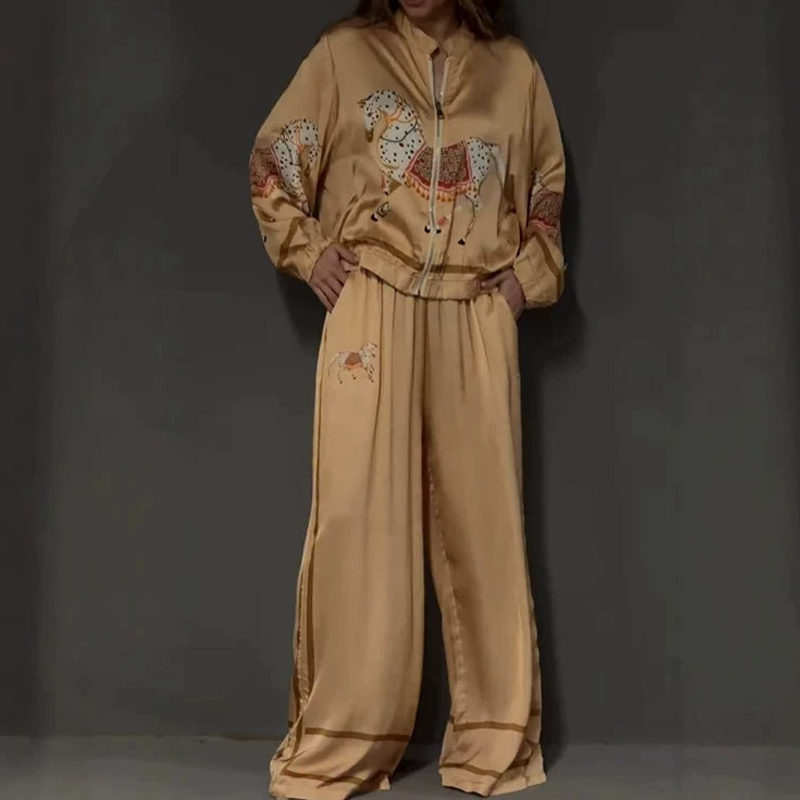 Zestaw z nadrukiem zwierzęcym  – Winter Clothing Vintage recenzja i cena