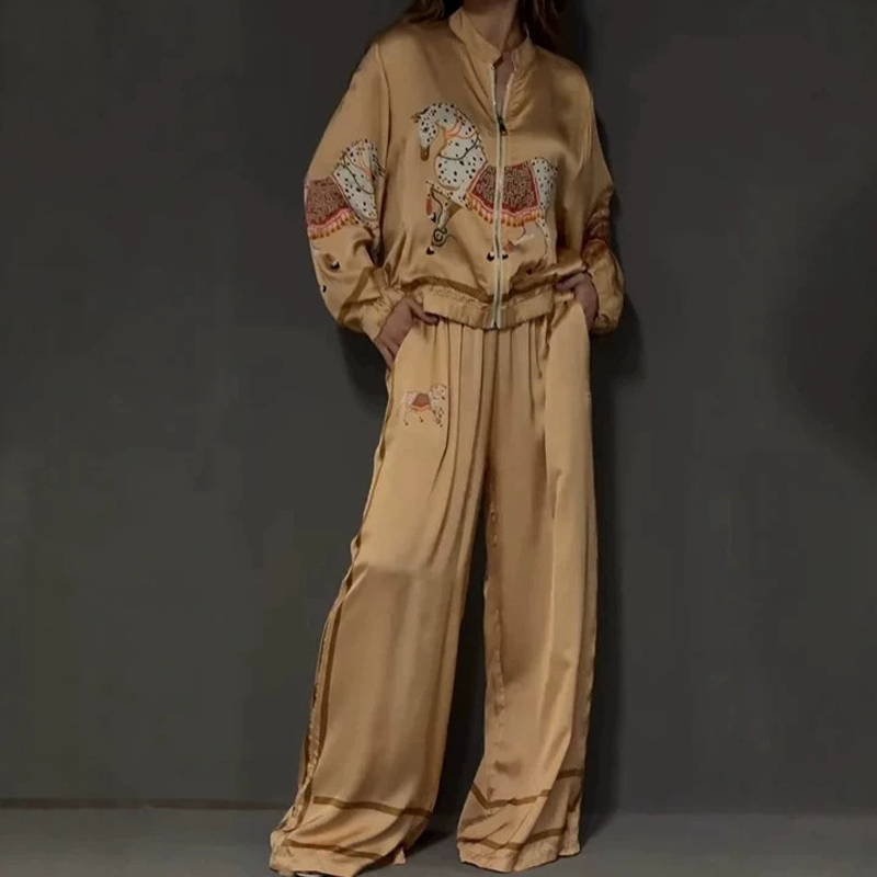 Zestaw z nadrukiem zwierzęcym  – Winter Clothing Vintage recenzja i cena