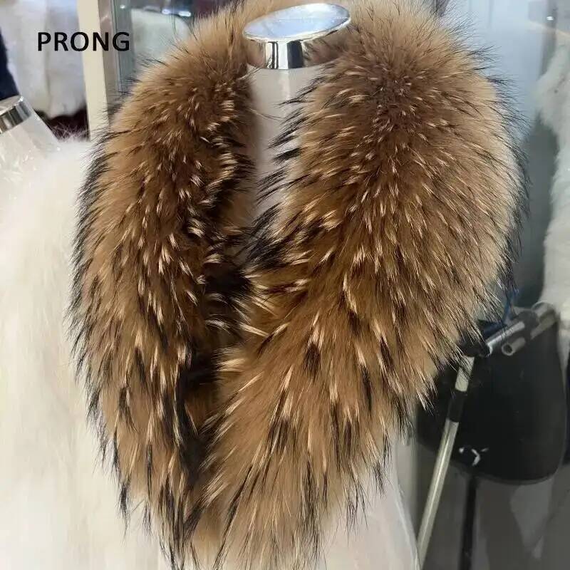 Naturalny kołnierz z futra szo – Winter Clothing Matching recenzja i cena