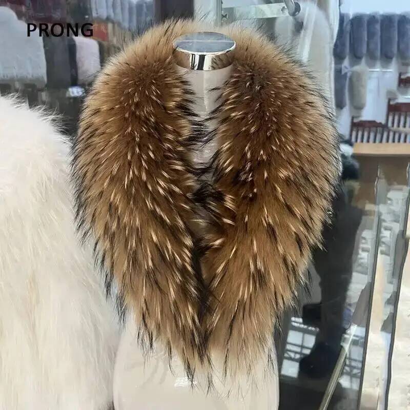 Naturalny kołnierz z futra szo – Winter Clothing Matching recenzja i cena
