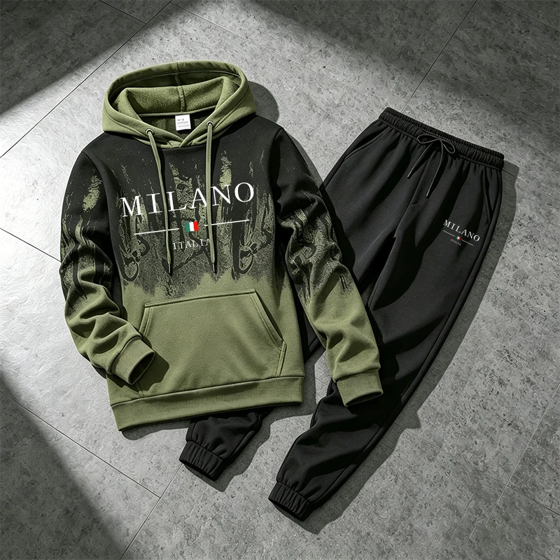 Męski dres z kapturem z efekte – Winter Clothing Usa recenzja i cena