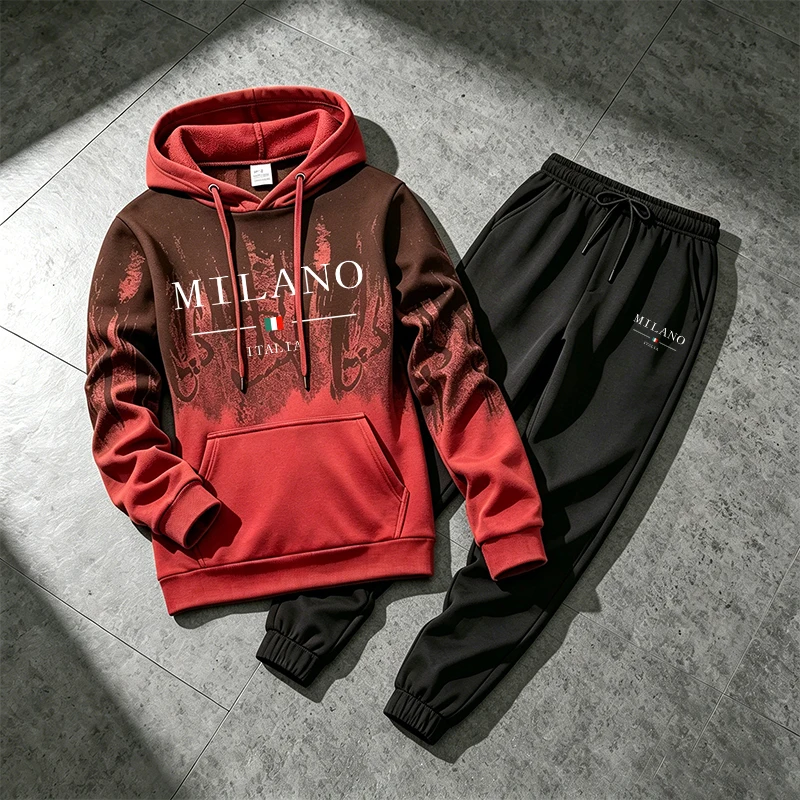 Męski dres z kapturem z efekte – Winter Clothing Usa recenzja i cena