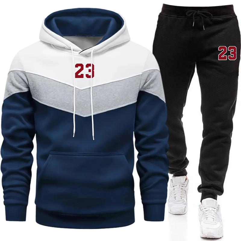 Nowy męski dres z kapturem, bl – Winter Clothing Usa recenzja i cena