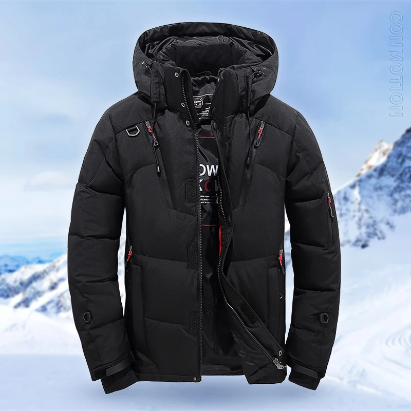 Zimowa kurtka puchowa Męski bi – Warm Winter Clothing recenzja i cena