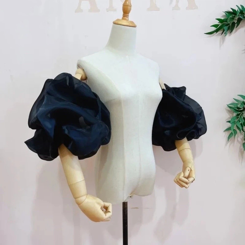 Stylowe, bufiaste rękawy ślubn – Winter Clothing Ladies recenzja i cena