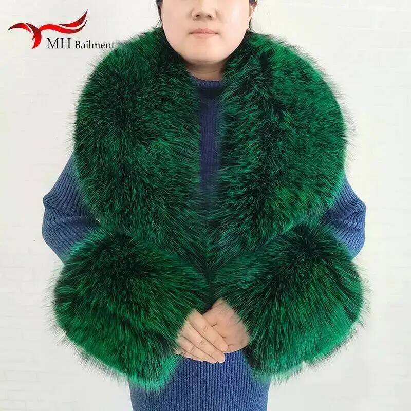 Duży szal damski z imitacji fu – Winter Clothing Essentials recenzja i cena