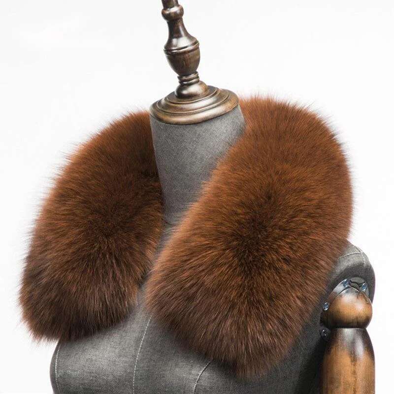 Zimowy szalik z naturalnego fu – Winter Clothing Matching recenzja i cena