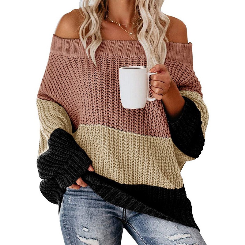 Damski sweter z odkrytymi rami – Winter Clothing Sale Women recenzja i cena