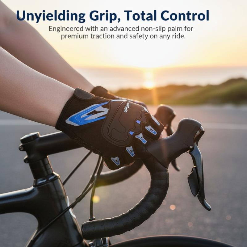 Oddychające rękawice motocyklo – Knit Glove Touch Screen recenzja i cena