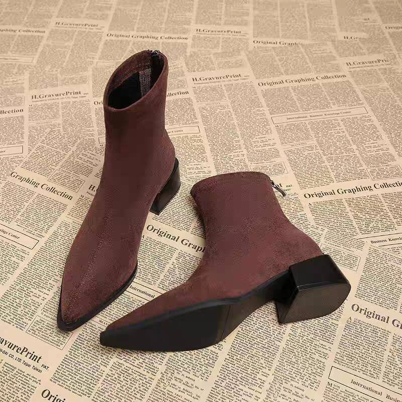 Nowe Damskie Botki na Niskim O – Winter Clothing Ladies recenzja i cena