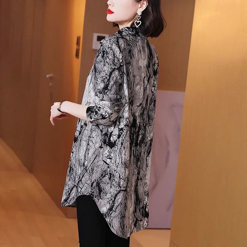 Damska koszula vintage z nadru – Winter Clothing Vintage recenzja i cena