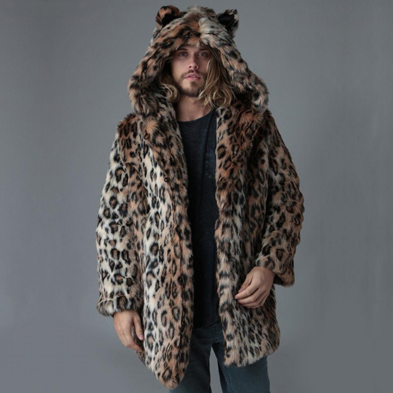 Męska kurtka ze sztucznego fut – Winter Clothing Clearance recenzja i cena