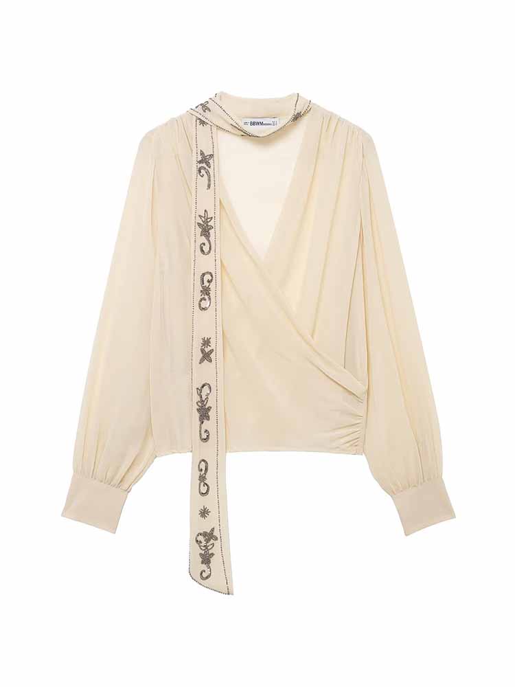 Damska letnia elegancka bluzka – Winter Clothing Vintage recenzja i cena
