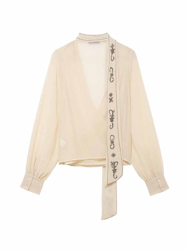 Damska letnia elegancka bluzka – Winter Clothing Vintage recenzja i cena