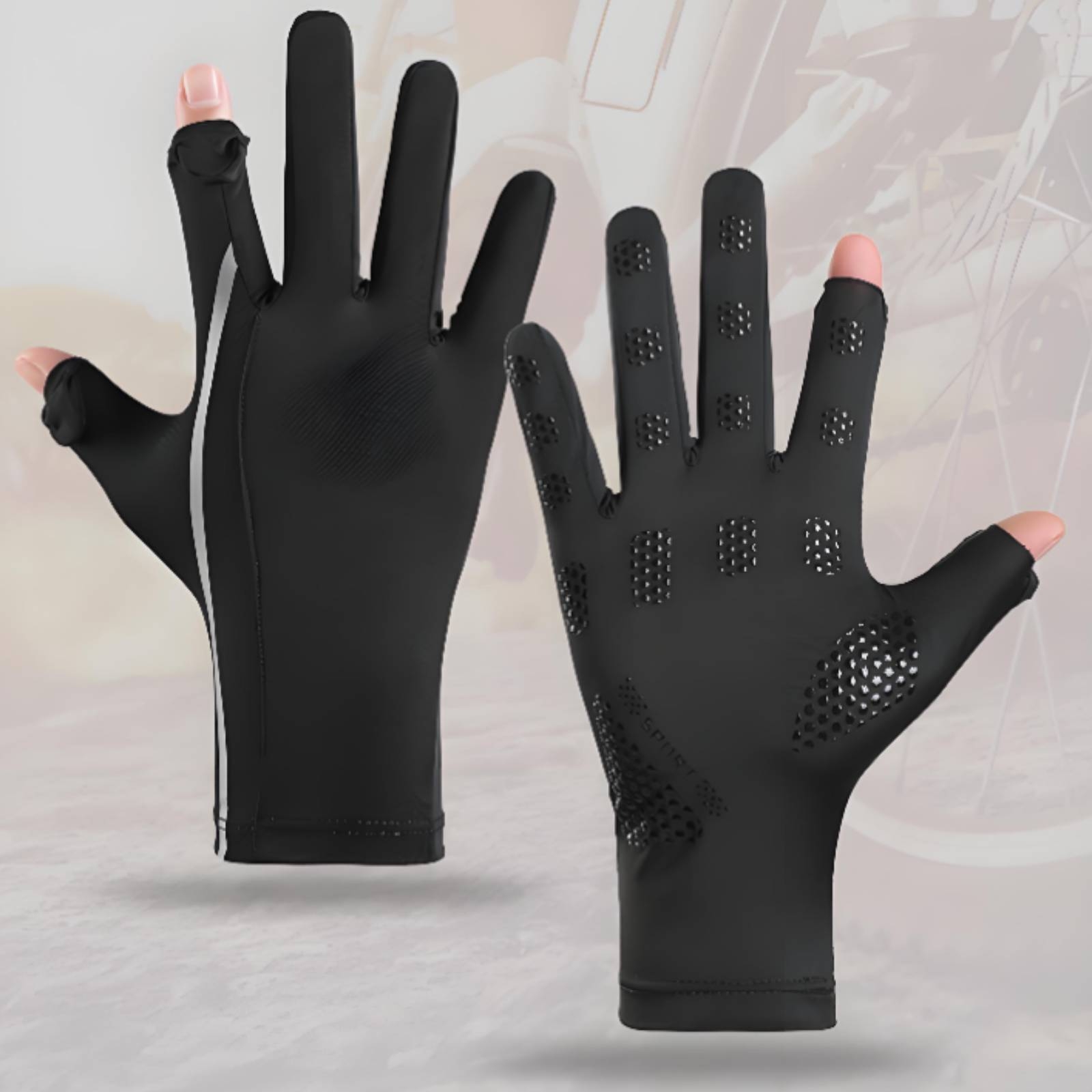 Rękawice z pełnymi palcami, el – Knit Glove Touch Screen recenzja i cena