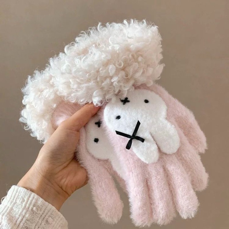 Urocze pluszowe rękawiczki z m – Knit Glove Touch Screen recenzja i cena
