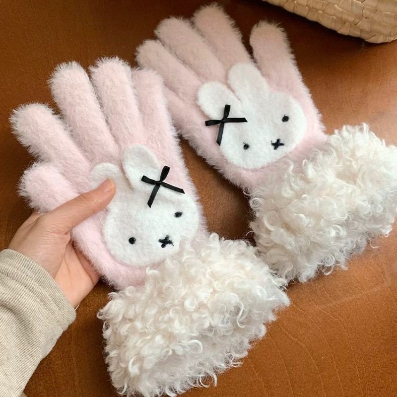 Urocze pluszowe rękawiczki z m – Knit Glove Touch Screen recenzja i cena