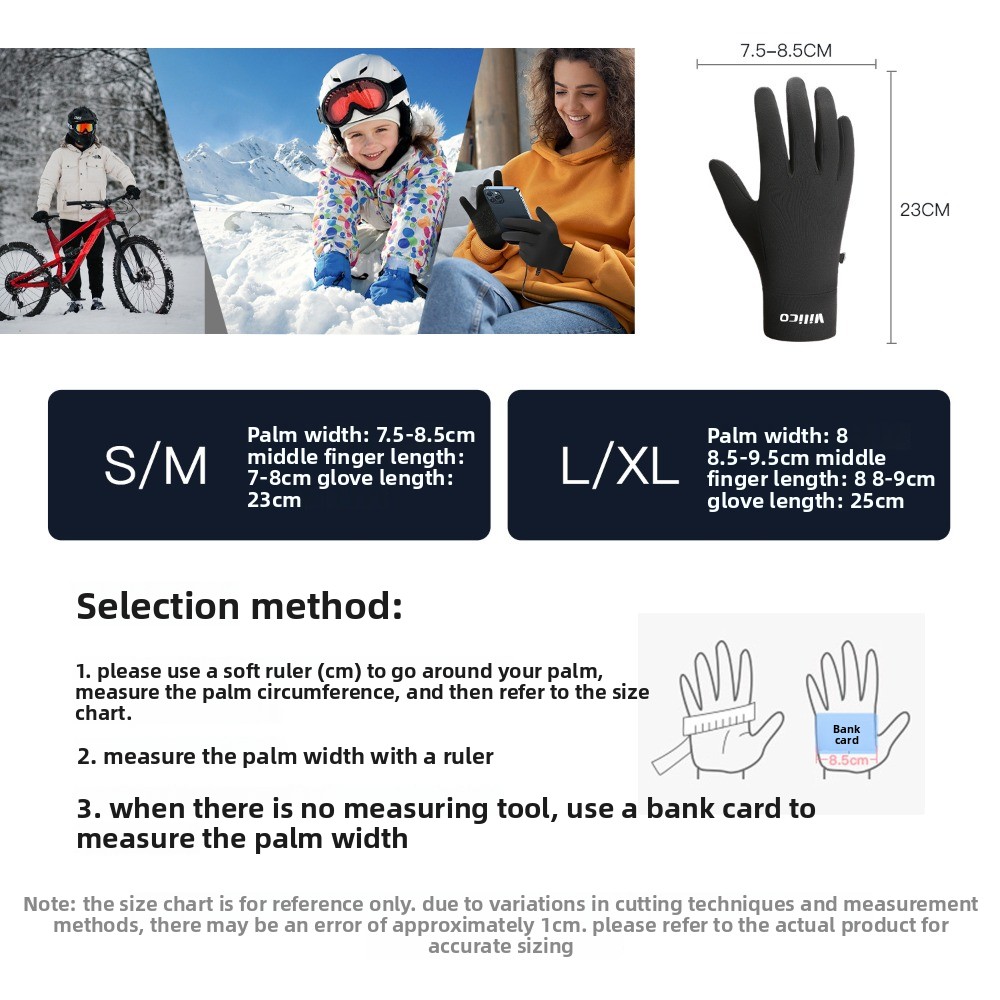 Zimowe ciepłe dzianinowe rękaw – Knit Glove Touch Screen recenzja i cena