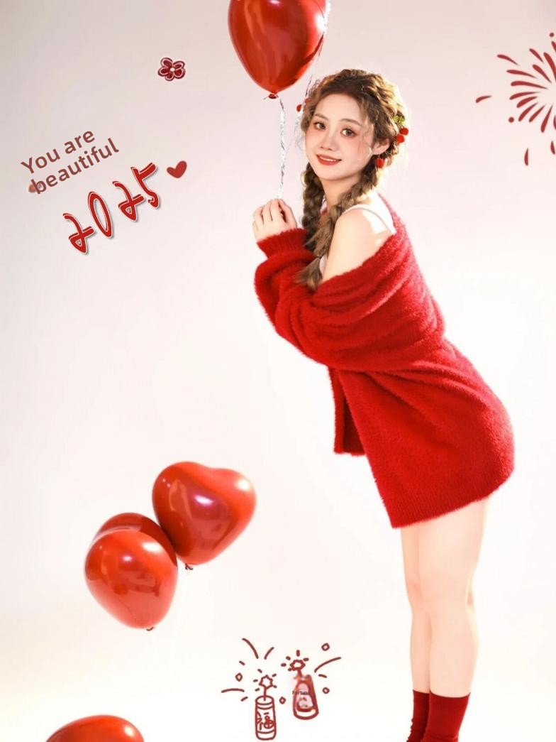 Nowy Jesienno-Zimowy Czerwony  – Winter Clothing Girls recenzja i cena