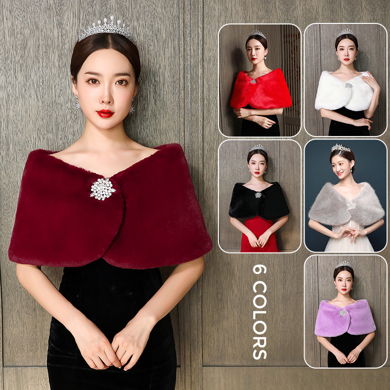 Damski szal ślubny peleryna śl – Winter Clothing Essentials recenzja i cena