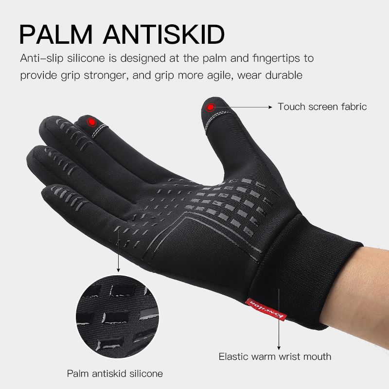 Rękawice zimowe dla mężczyzn w – Knit Glove Touch Screen recenzja i cena