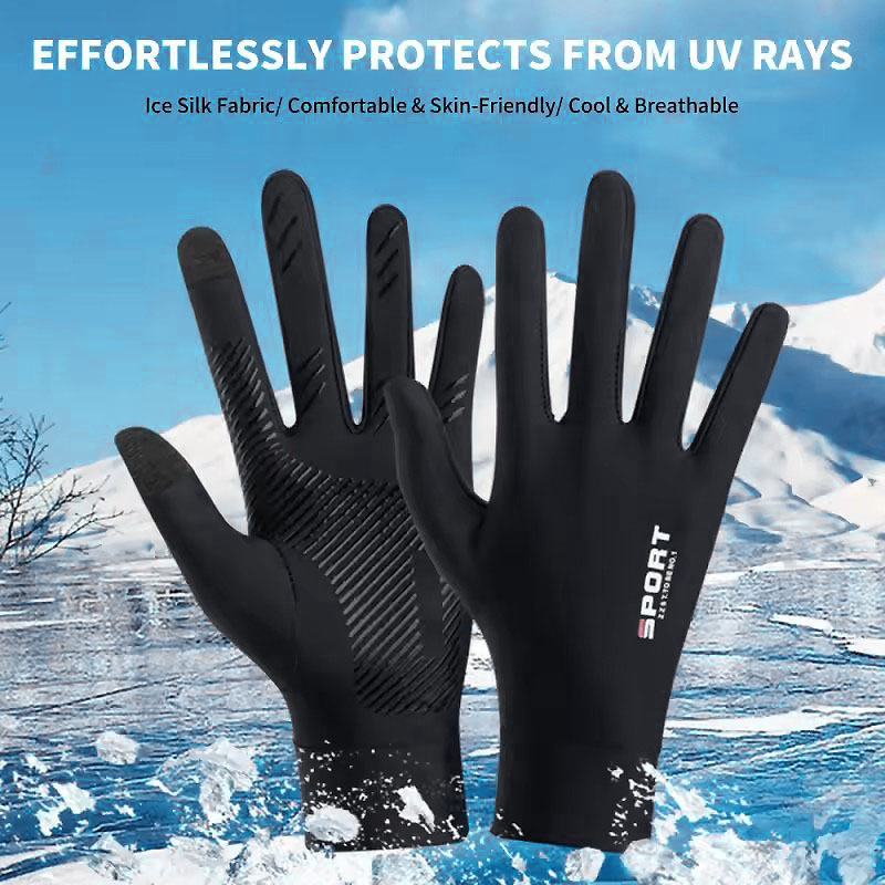 Letnie rękawiczki jeździeckie  – Knit Glove Touch Screen recenzja i cena