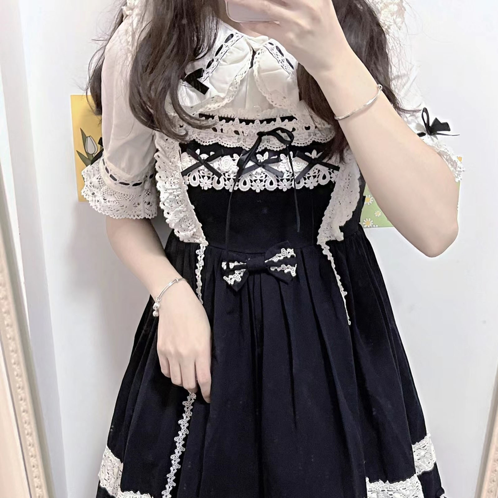 Japońskie styl Lolita koronkow – Winter Clothing Girls recenzja i cena