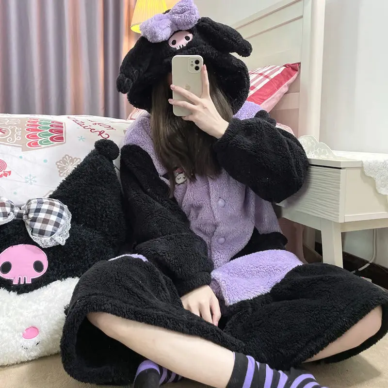 2 szt. Pluszowy zestaw piżamow – Winter Clothing Girls recenzja i cena