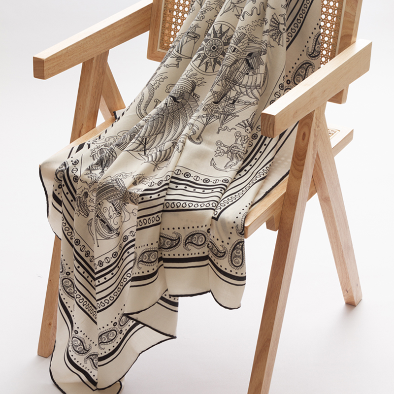 Wełniana Jedwabna Apaszka Dams – Warm Winter Clothing recenzja i cena