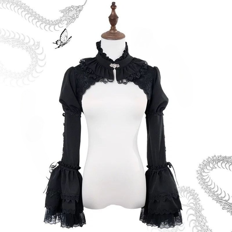 Japońskie gotyckie bluzki kard – Y2K Winter Clothing recenzja i cena